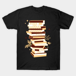 Stacked Pizza Boxes T-Shirt